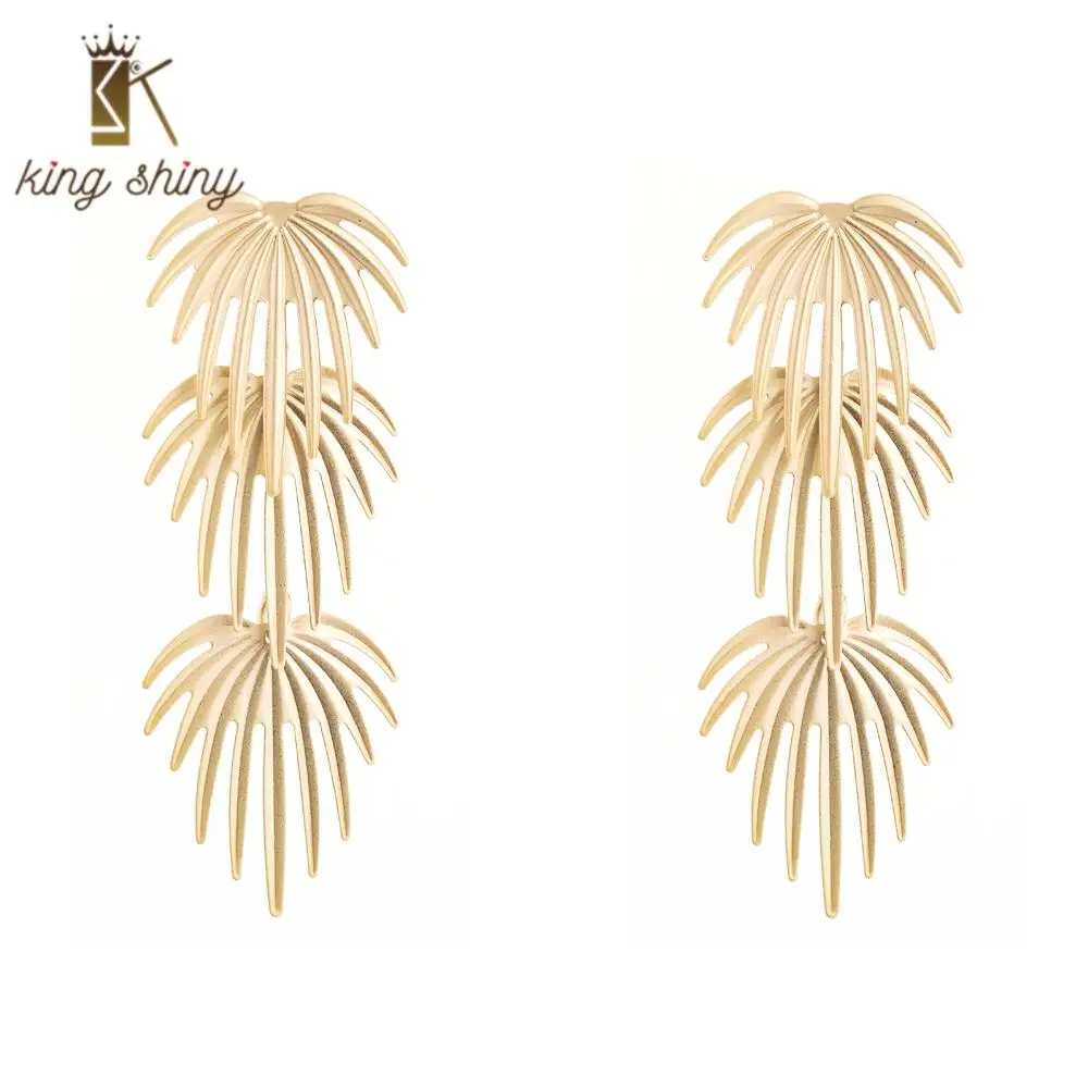 2020 Za Brand Spring and Summer Design Gold Color Tree Leaves Long Statement Tassel Earrings Multi Layers Long Earring for Woman
2020 Za Brand Spring and Summer Design Gold Color Tree Leaves Long Statement Tassel Earrings Multi Layers Long Earring for Woman