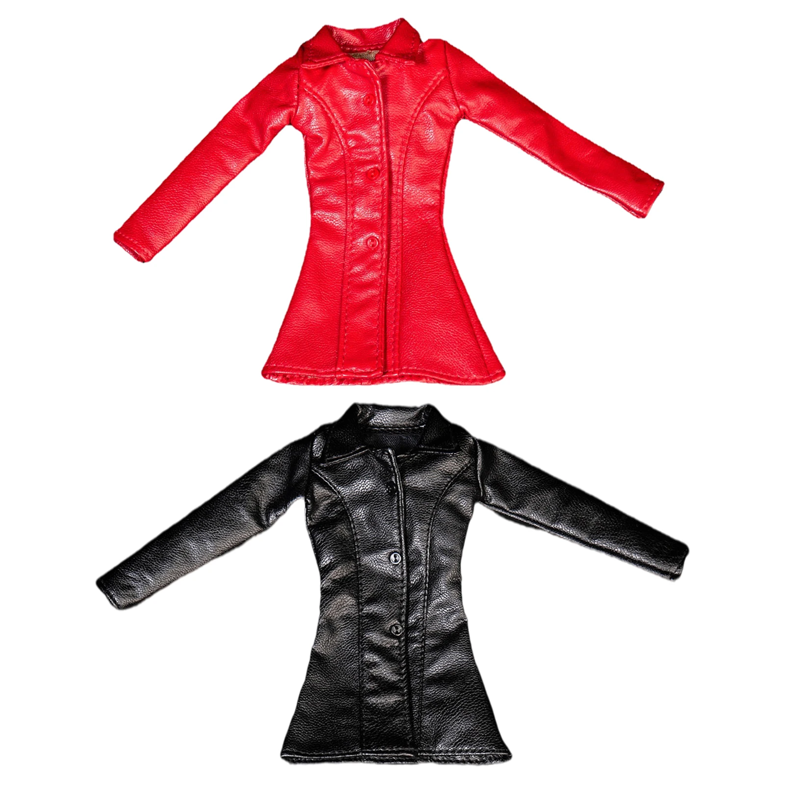 Handmade 1/6 Scale Female Middle Length Leather Coat for HT Toy 12" Action Figure Soldier Women Body Doll Costume Casual Wear
Handmade 1/6 Scale Female Middle Length Leather Coat for HT Toy 12" Action Figure Soldier Women Body Doll Costume Casual Wear