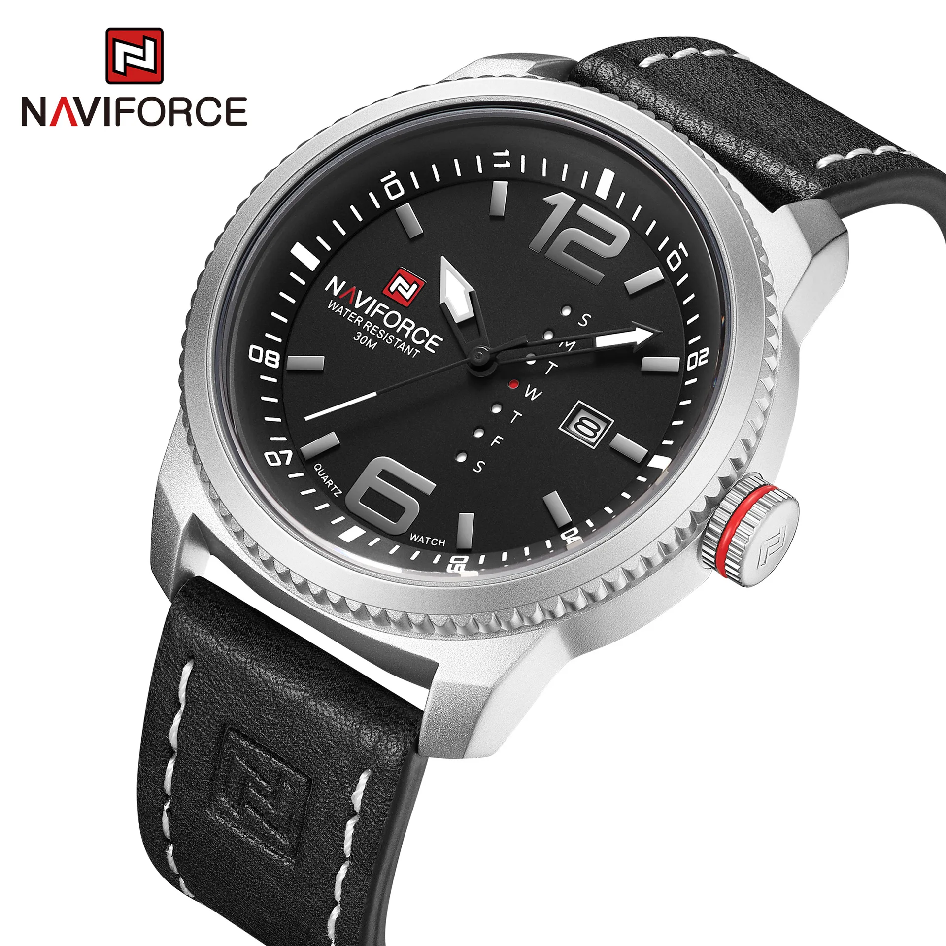 NAVIFORCE9063 men's fashion sports multifunctional water quartz watch 
NAVIFORCE9063 men's fashion sports multifunctional water quartz watch