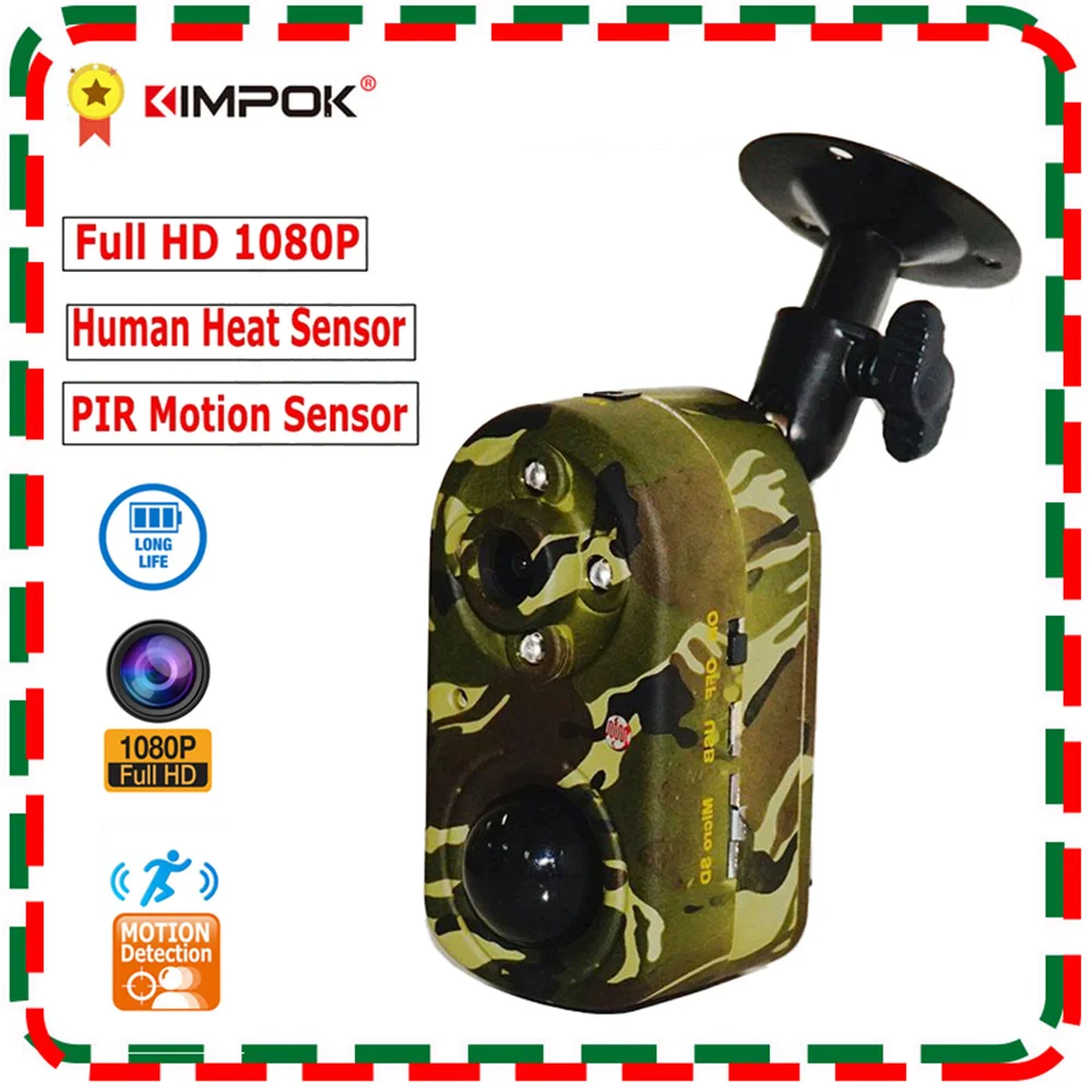 Full HD 1080P PIR Motion Sensor Hunting Trail Camera PIR680 Wildlife Video Recorder Camera with High Sensitive Human Heat Sensor
Full HD 1080P PIR Motion Sensor Hunting Trail Camera PIR680 Wildlife Video Recorder Camera with High Sensitive Human Heat Sensor