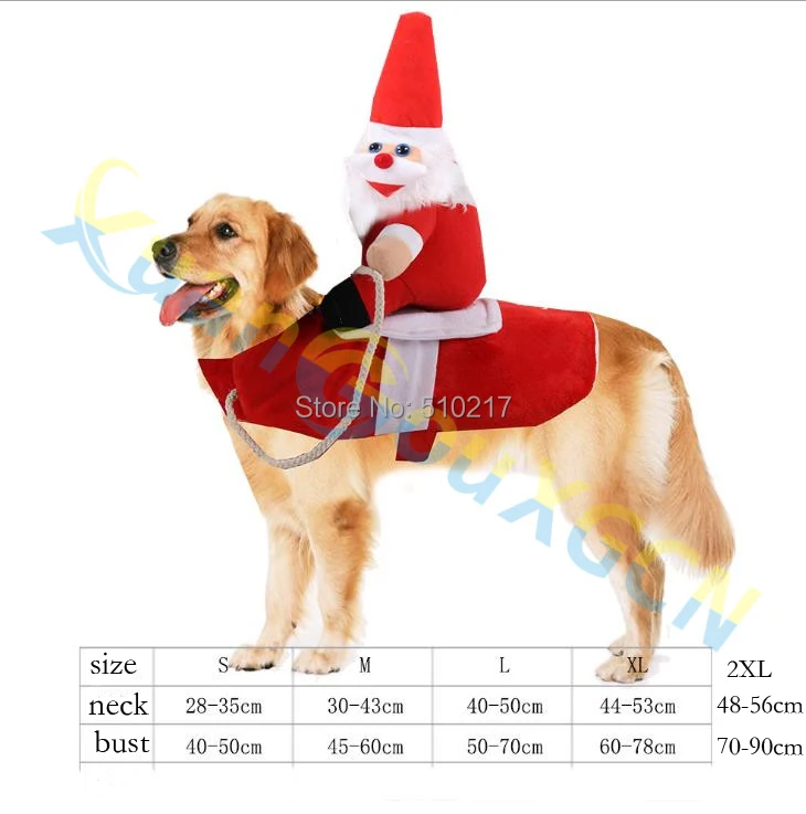 Xmas Christmas Dog Clothes Santa Costumes festival New year Dressing Up Clothing Pet Christmas Party Cosplay Santa Dog Red Coat
Xmas Christmas Dog Clothes Santa Costumes festival New year Dressing Up Clothing Pet Christmas Party Cosplay Santa Dog Red Coat