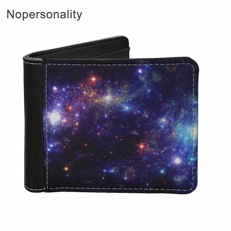 Nopersonality Brand PU Leather Short Wallets Outer Space Printed Coin Purse Credit Card Holder Wallet for Lady/Men Casual Purses
Nopersonality Brand PU Leather Short Wallets Outer Space Printed Coin Purse Credit Card Holder Wallet for Lady/Men Casual Purses