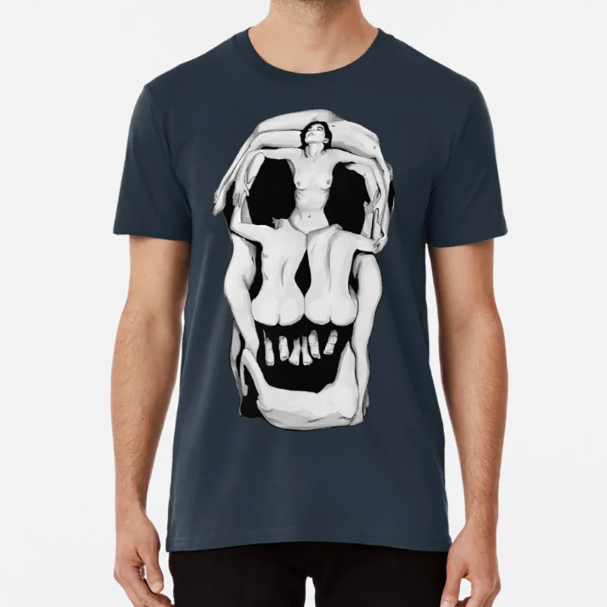 Salvador dali's Skulls черная футболка salvador dali salvadordali aphorism Череп Скелет illustrator композиция