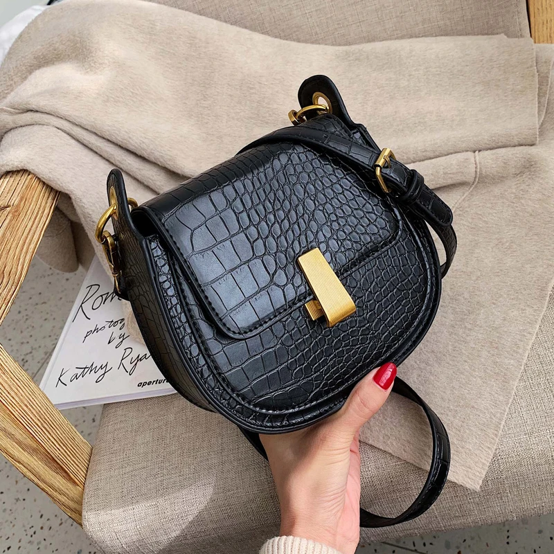 Stone Pattern Pu Leather Saddle Bags For Women 2020 Mini Crossbody Messenger Bag Female Travel Handbags #45
Stone Pattern Pu Leather Saddle Bags For Women 2020 Mini Crossbody Messenger Bag Female Travel Handbags #45