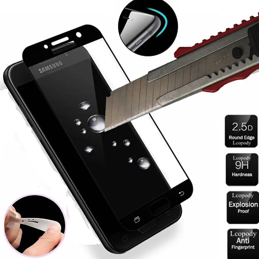 New All Screen Protector Tempered Glass For samsung galaxy A3 2017 GLAS SKLO film an foR Samsung SM A320F A320FL A320Y A320DS
New All Screen Protector Tempered Glass For samsung galaxy A3 2017 GLAS SKLO film an foR Samsung SM A320F A320FL A320Y A320DS