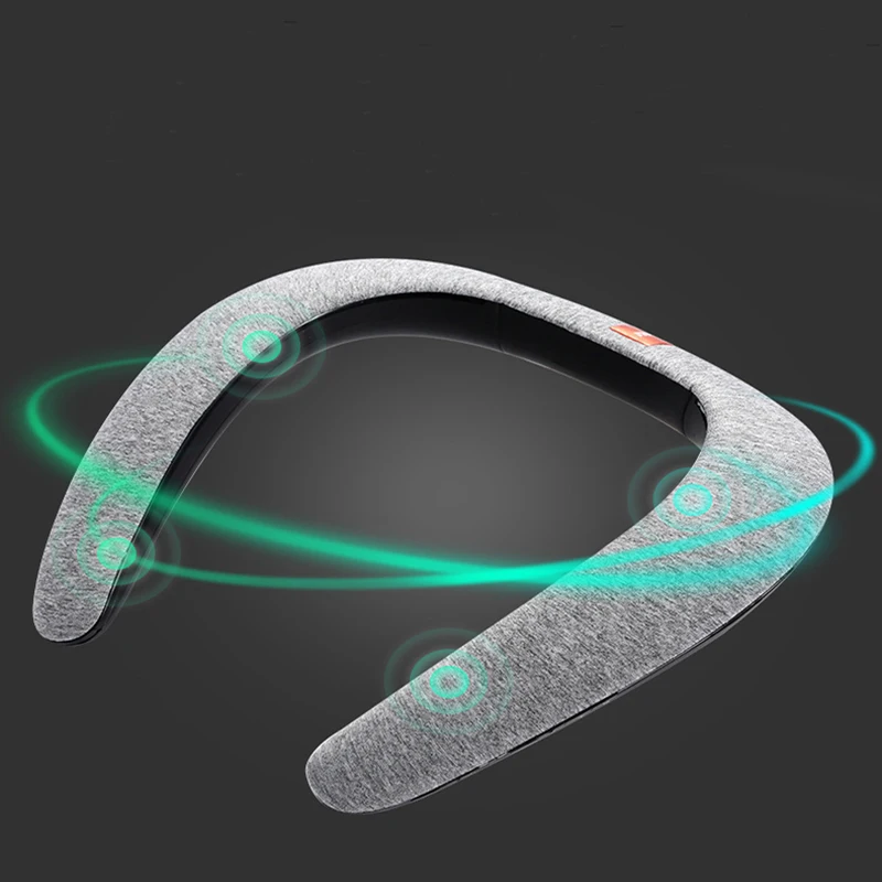 Hanging Neck Portable Wireless Speaker Subwoofer 2 Channel Stereo Sports Running Outdoor Wireless Surround Speaker Bluetooth 4.2 
Hanging Neck Portable Wireless Speaker Subwoofer 2 Channel Stereo Sports Running Outdoor Wireless Surround Speaker Bluetooth 4.2