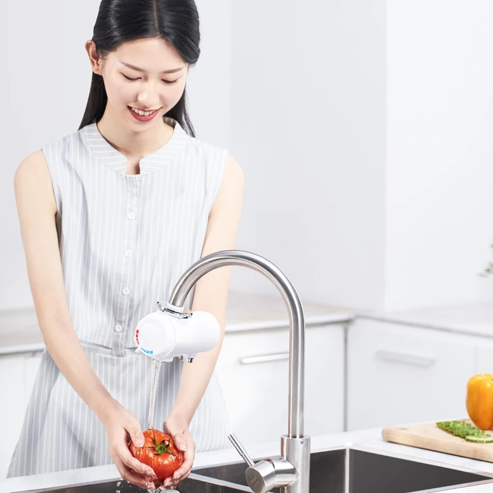 

xiaoda 220V 3000W Electric Faucet 3s Fast Instant Heating LED Display IPX4 Waterproof from Xiaomi youpin