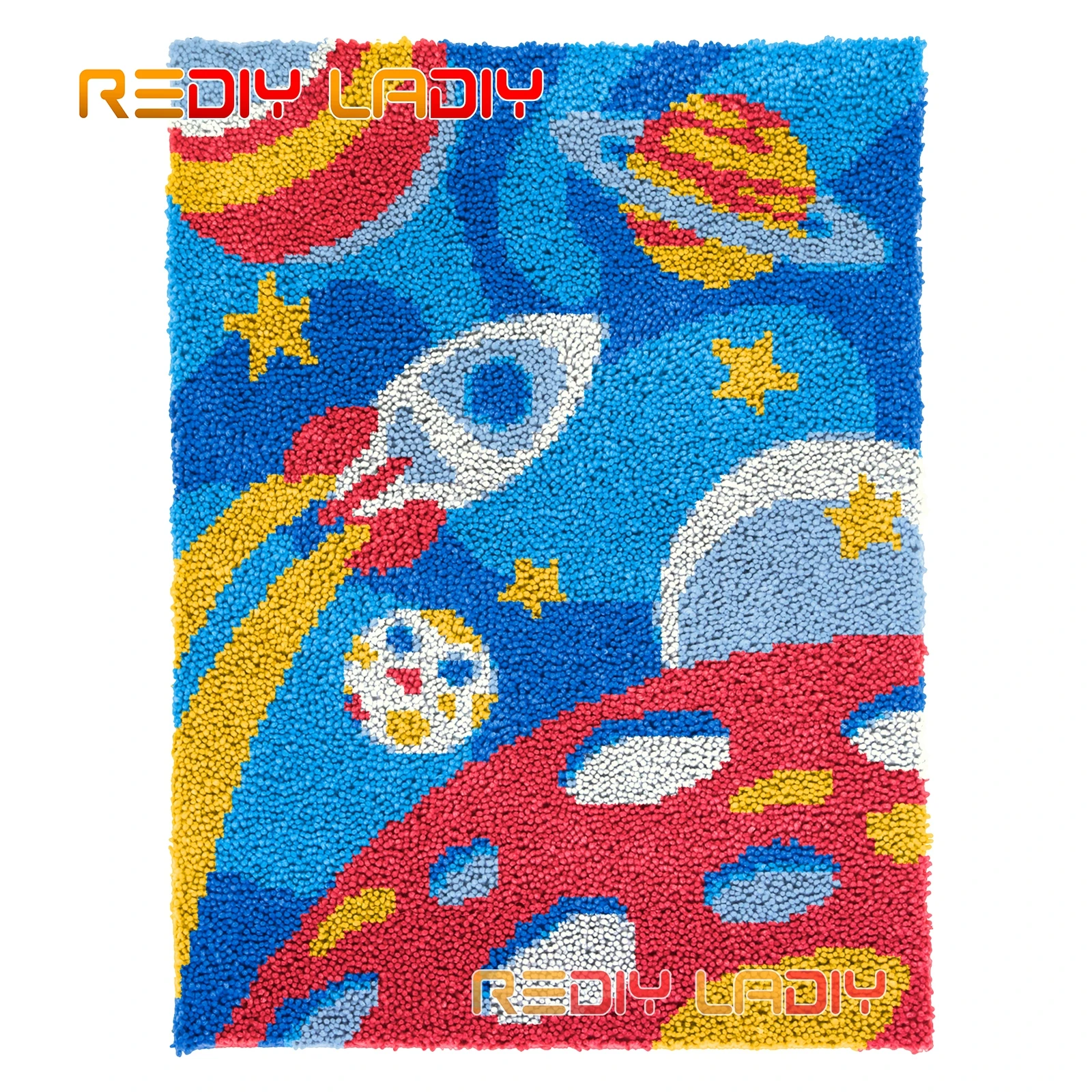 Latch Hook Rug Kits Cartoon Space Seat Cushion DIY Carpet Rug Chunky Yarn Arts Crocheted Wall Tapestry Knotted Floor Mat Crafts
Latch Hook Rug Kits Cartoon Space Seat Cushion DIY Carpet Rug Chunky Yarn Arts Crocheted Wall Tapestry Knotted Floor Mat Crafts