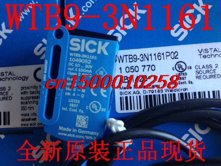 Бесплатная доставка WTB9 3N1161P02 фотоэлектрический датчик|sensor security|sensor supplierssensor dustbin |