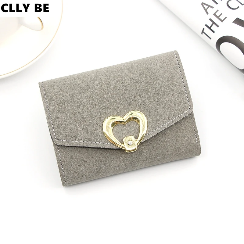 Women Purse Small Candy Color Short Leather Heart Love Wallet Mini Female Fashion Wallets Credit Card Holder
Women Purse Small Candy Color Short Leather Heart Love Wallet Mini Female Fashion Wallets Credit Card Holder