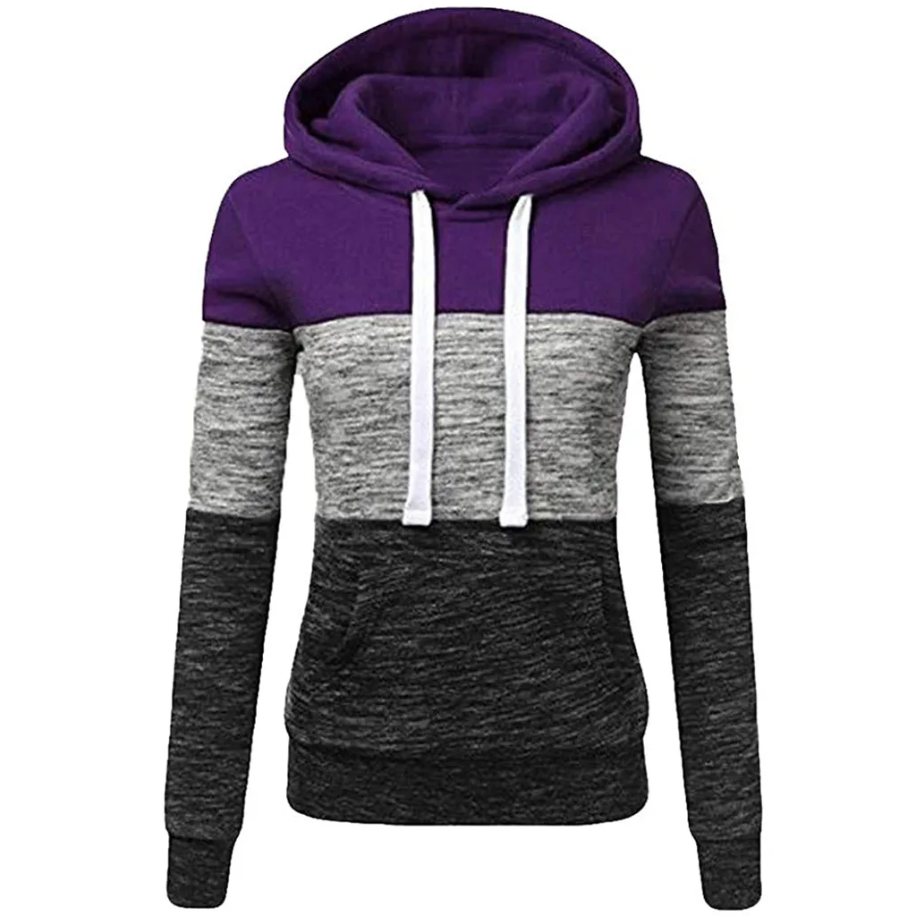 Aesthetic Hoodies Womens Hoodies Sweatshirt Patchwork Ladies Hooded Blouse Pullover Tops Mujer
Aesthetic Hoodies Womens Hoodies Sweatshirt Patchwork Ladies Hooded Blouse Pullover Tops Mujer