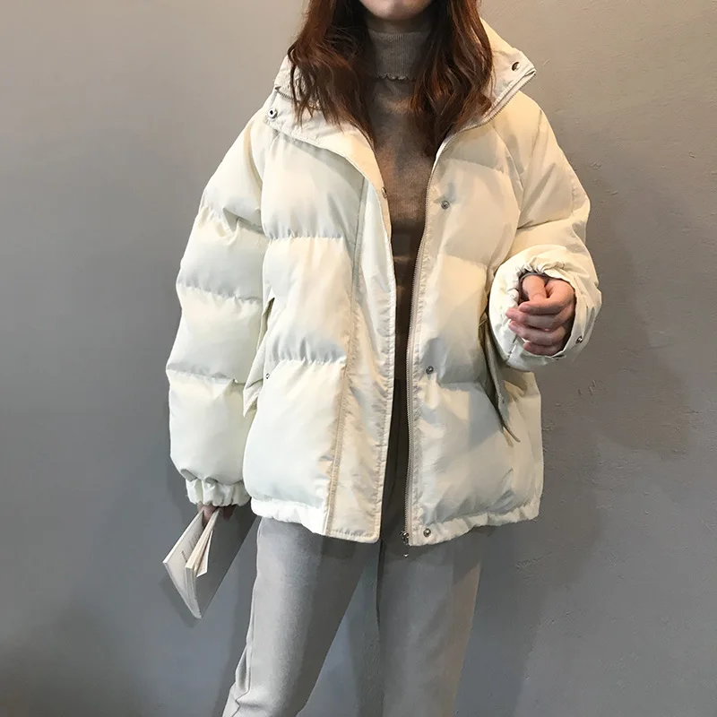 2021 New Winter Women's Jacket Coat Korean Style Beige Padded Puffer Parkas Casual Pink Ropa Mujer Invierno Clothes for Women
2021 New Winter Women's Jacket Coat Korean Style Beige Padded Puffer Parkas Casual Pink Ropa Mujer Invierno Clothes for Women