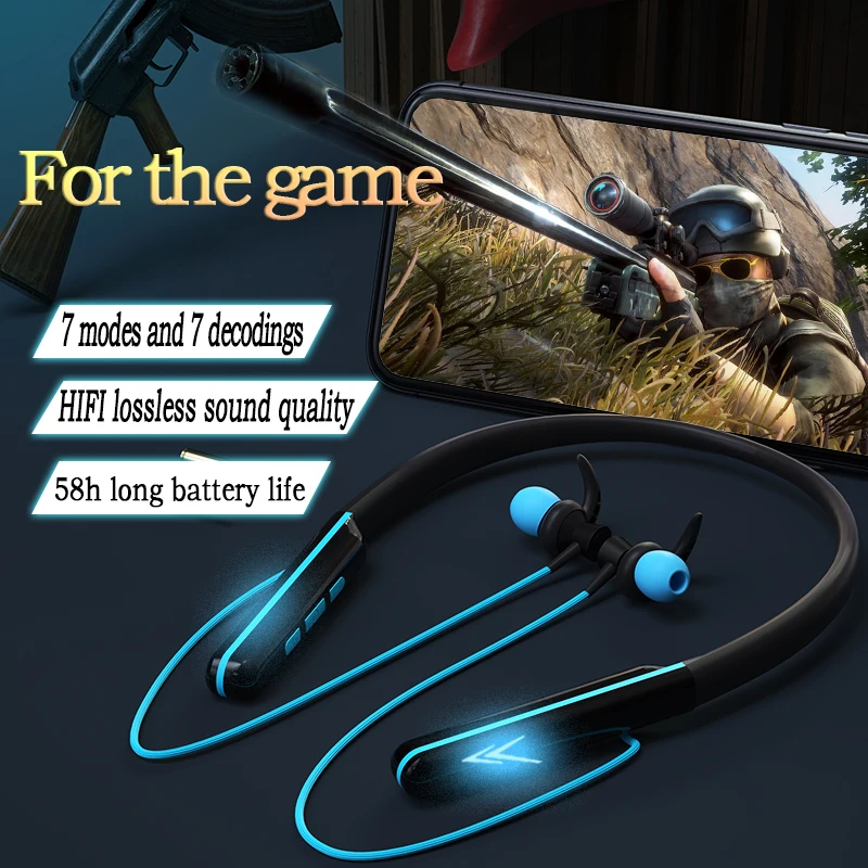 Беспроводные наушники Bluetooth 5 0 игровая Bluetooth-гарнитура без задержки HIFI с