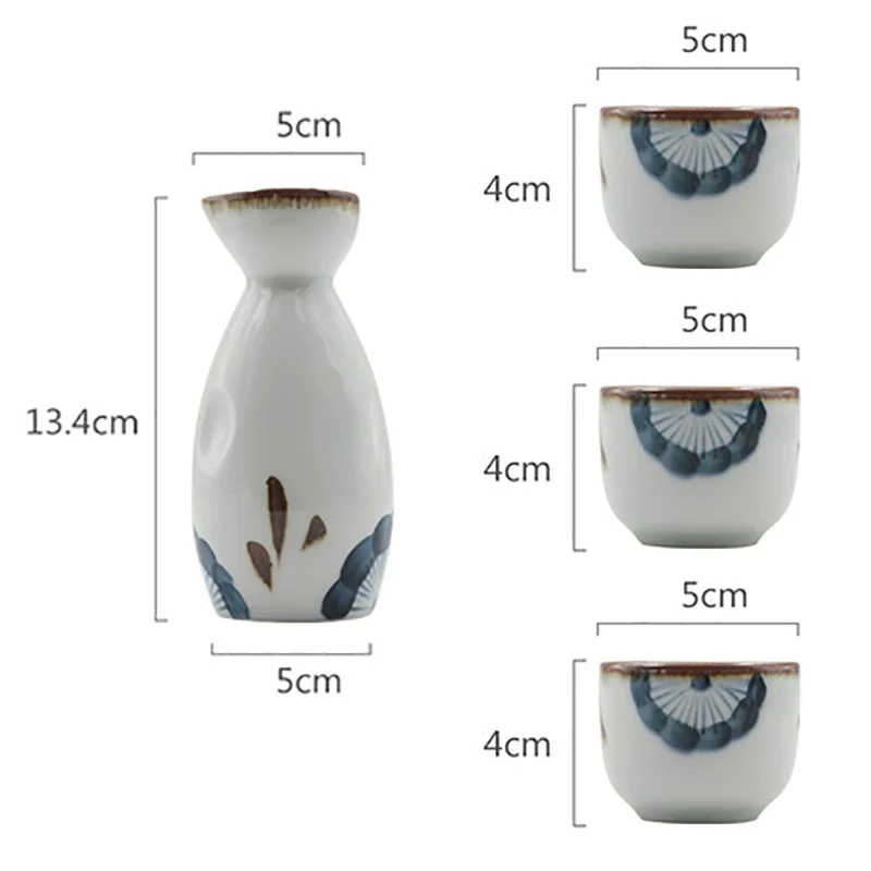 Hand-painted Hand-painted Sake Bottle Set Household Hip Flask Wine Glass Liquor Dispenser
Hand-painted Hand-painted Sake Bottle Set Household Hip Flask Wine Glass Liquor Dispenser