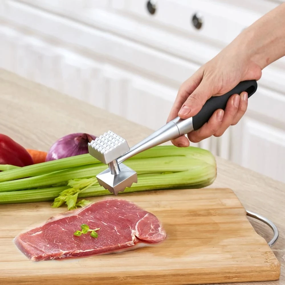 Kitchen Tender Loose Meat Stainless Steel Hammer Steak Professional Meat Hammer Tenderizer Cooking Tools Kitchenware
Kitchen Tender Loose Meat Stainless Steel Hammer Steak Professional Meat Hammer Tenderizer Cooking Tools Kitchenware