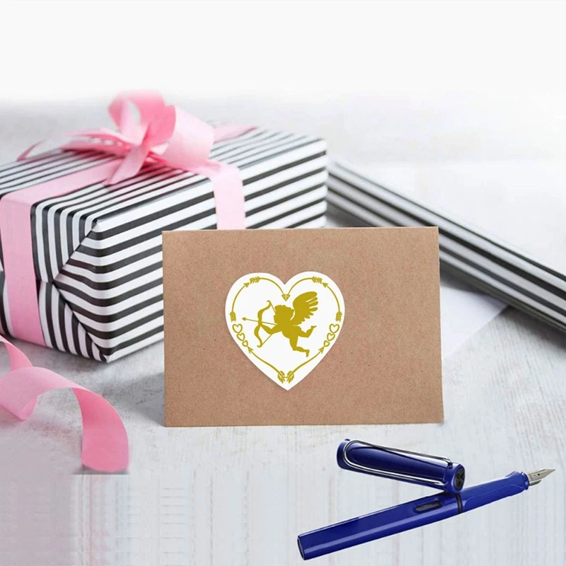 Gold Stamping Adhesive Transparent PVC Valentine's Wedding Labels Stickers Love Heart Shape Home Dessert Packaging Stickers
Gold Stamping Adhesive Transparent PVC Valentine's Wedding Labels Stickers Love Heart Shape Home Dessert Packaging Stickers