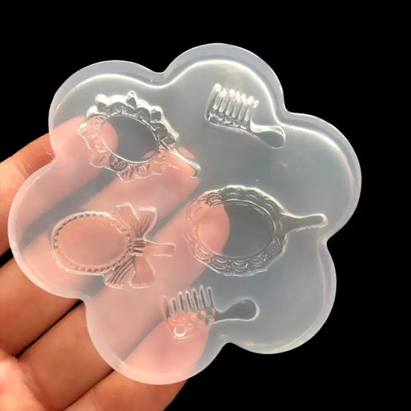 Cute Magic Mirror Comb Jewelry Pendant Resin Casting Silicone Molds Craft Tools
Cute Magic Mirror Comb Jewelry Pendant Resin Casting Silicone Molds Craft Tools
