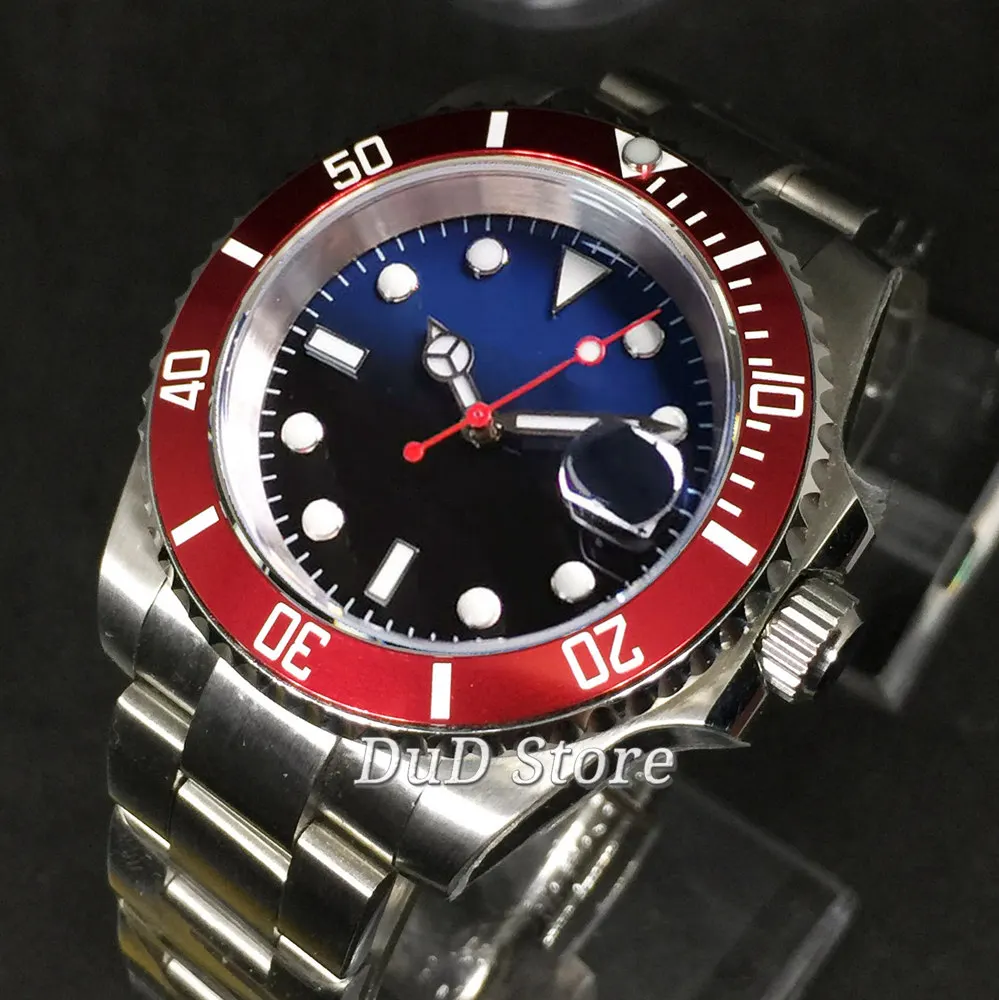 Bliger 40mm Fashion Men's Watch Japan NH35/Miyota 8215 Automatic Movement Black Blue Dial Date Sapphire Wristwatch
Bliger 40mm Fashion Men's Watch Japan NH35/Miyota 8215 Automatic Movement Black Blue Dial Date Sapphire Wristwatch