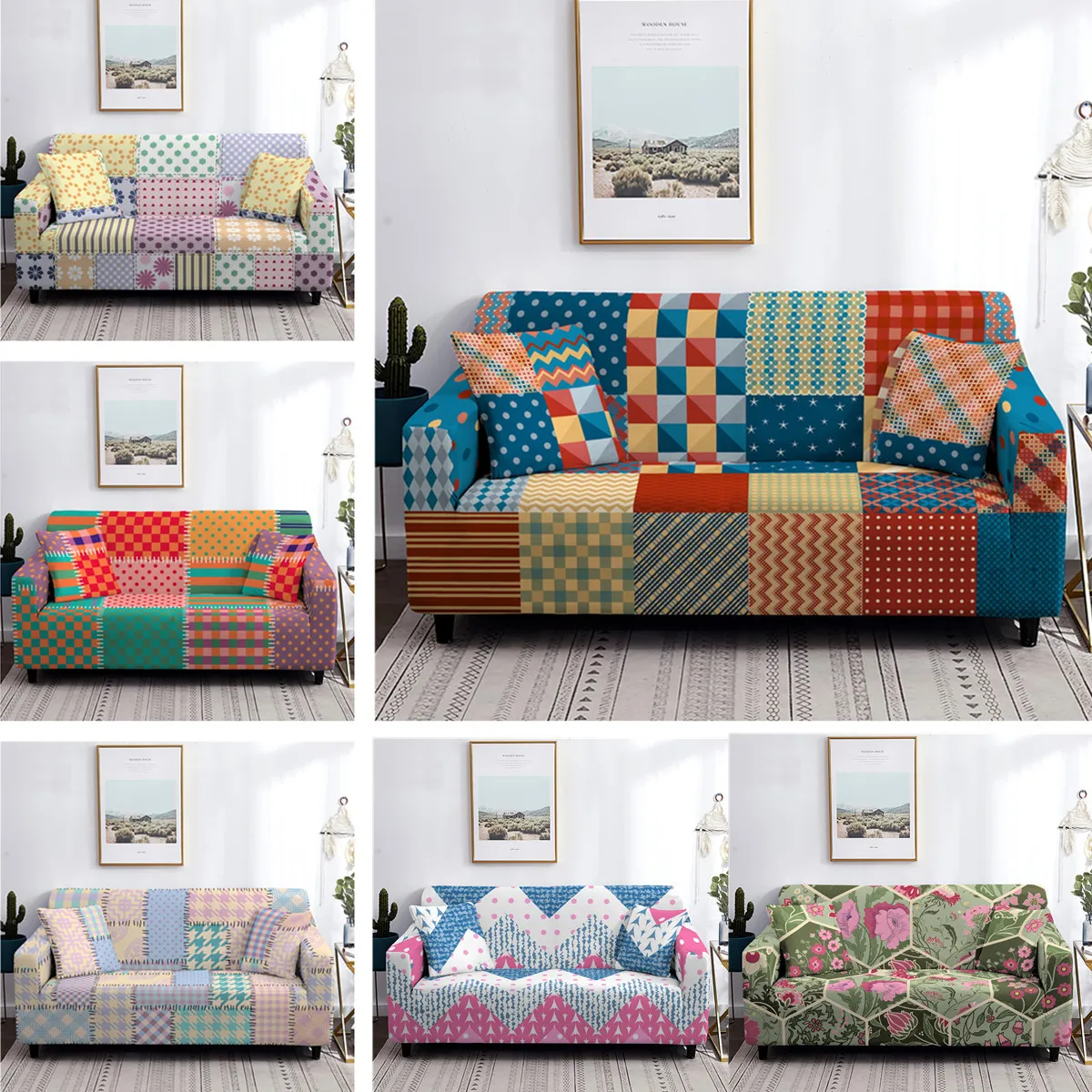 Lattice Sofa Covers for Living Room All-inclusive Corner Sofa Couch Cover Non-slip Slipcover Furniture Protector 1/2/3/4 Seater
Lattice Sofa Covers for Living Room All-inclusive Corner Sofa Couch Cover Non-slip Slipcover Furniture Protector 1/2/3/4 Seater