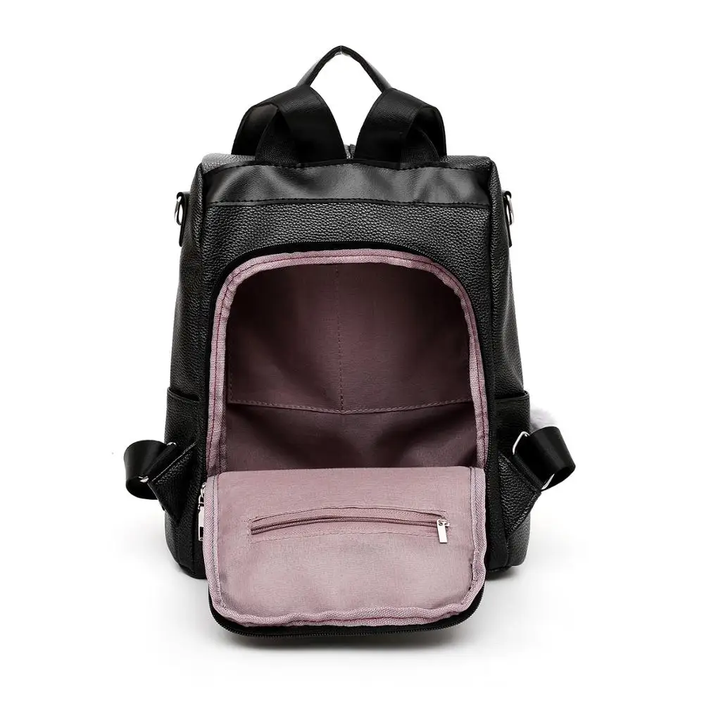 Women's backpack Fashion Large Capacity School Bag for Girl Woman Bags Shoulder Bag Backpack Female Leather Ladies Bag 2020
Women's backpack Fashion Large Capacity School Bag for Girl Woman Bags Shoulder Bag Backpack Female Leather Ladies Bag 2020