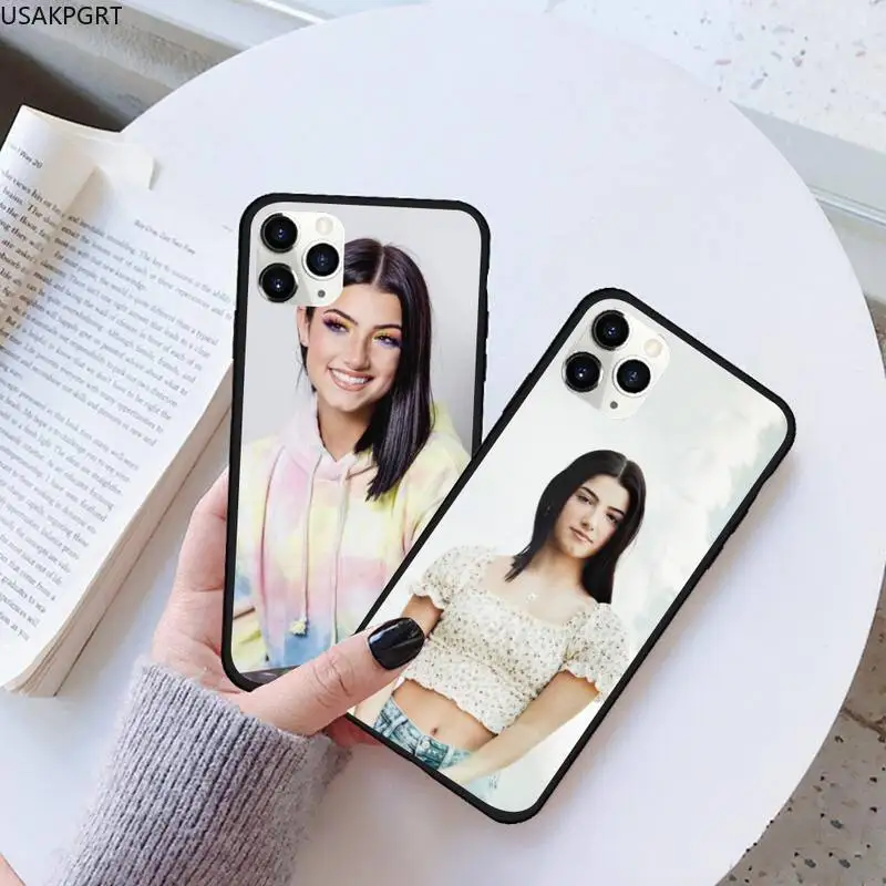 USAKPGRT Charli Damelio Phone Case Rubber for iPhone 11 pro XS MAX 8 7 6 6S Plus X 5S SE 2020 XR case
USAKPGRT Charli Damelio Phone Case Rubber for iPhone 11 pro XS MAX 8 7 6 6S Plus X 5S SE 2020 XR case