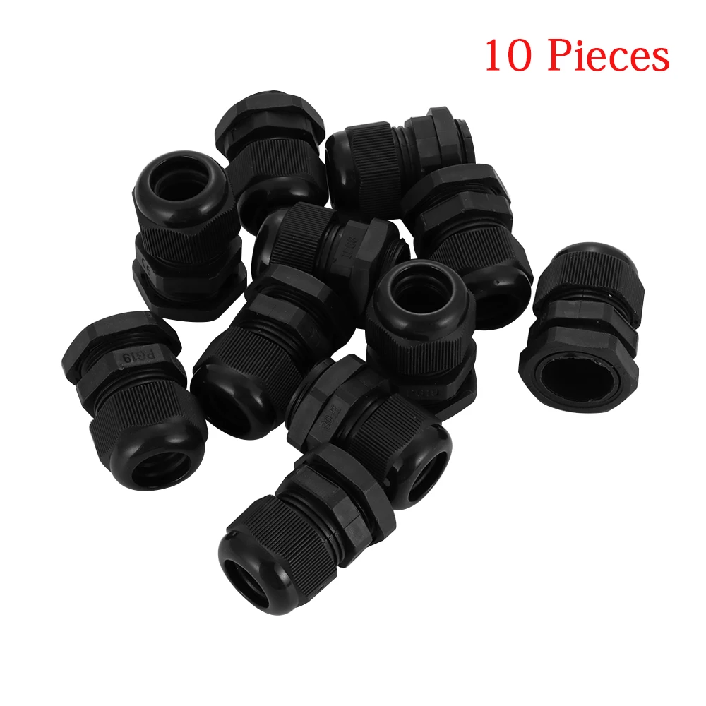 10 Pcs Nylon Cable Gland Kit Waterproof Ip68 Cable Gland Joints Adjustable Locknut Pg7 Pg9 Pg11 Pg13.5 Pg16 Electric Cable Gland
10 Pcs Nylon Cable Gland Kit Waterproof Ip68 Cable Gland Joints Adjustable Locknut Pg7 Pg9 Pg11 Pg13.5 Pg16 Electric Cable Gland