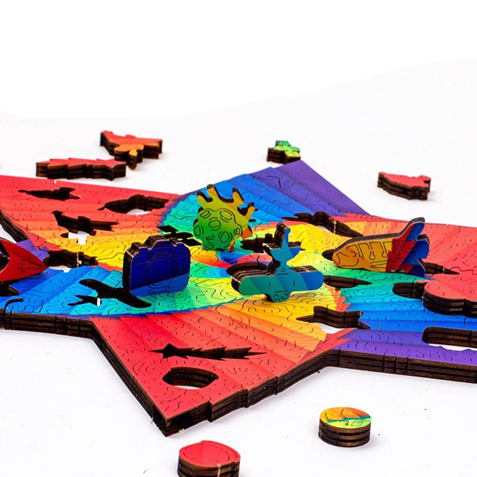New Wooden Jigsaw Puzzle For Kids Adults Unique Shape Apple Butterfuly Star Puzzles Gift For Adults New Year Surprise Gift
New Wooden Jigsaw Puzzle For Kids Adults Unique Shape Apple Butterfuly Star Puzzles Gift For Adults New Year Surprise Gift