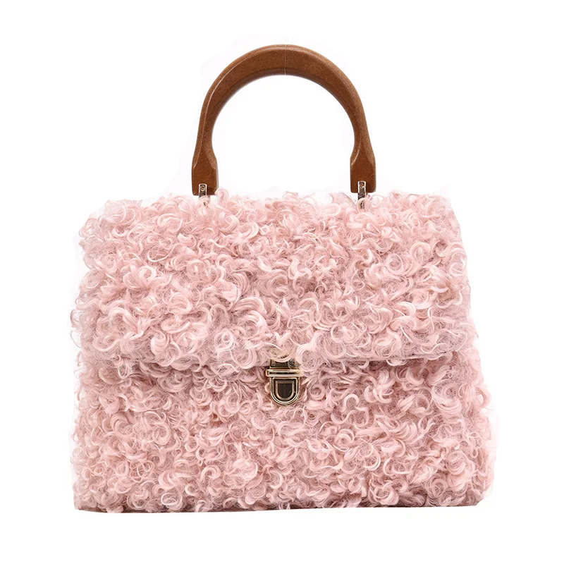 Tote Elegant Female bag 2021 Winter New High-quality Soft Plush Women's Designer Handbag Sweet Travel Shoulder Messenger Bag
Tote Elegant Female bag 2021 Winter New High-quality Soft Plush Women's Designer Handbag Sweet Travel Shoulder Messenger Bag