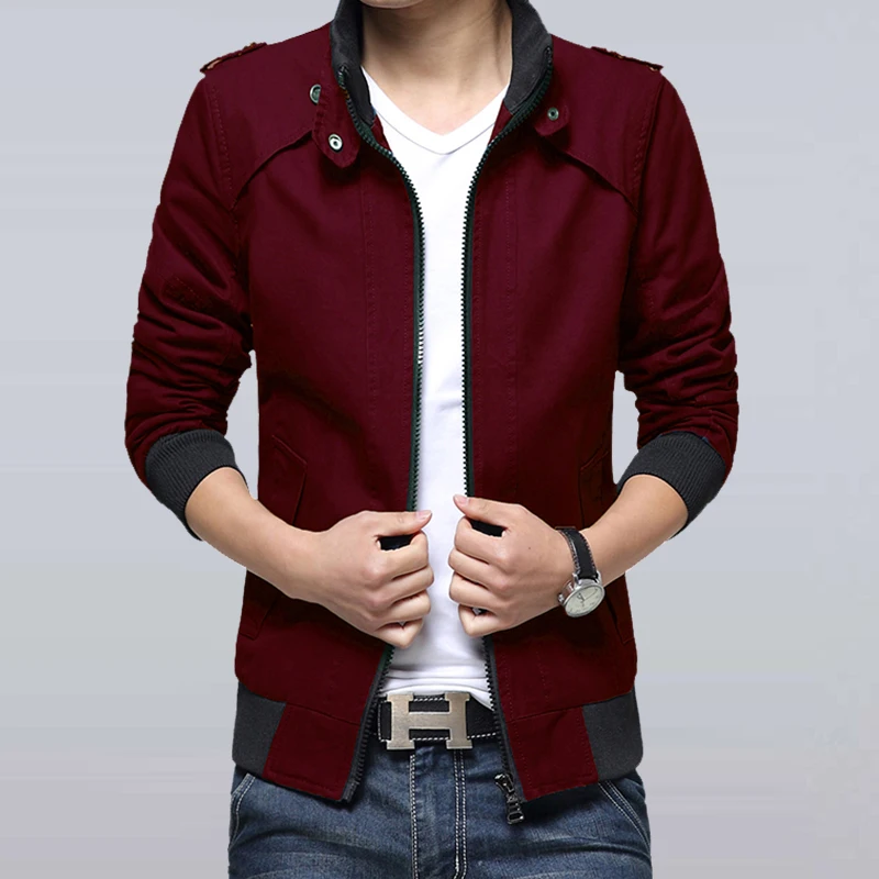 Men's Jacket Casual Spring Autumn Military Jackets Coat Men Stand Collar Plus Size 4XL Male Soild Outerwear Jaqueta Masculina
Men's Jacket Casual Spring Autumn Military Jackets Coat Men Stand Collar Plus Size 4XL Male Soild Outerwear Jaqueta Masculina