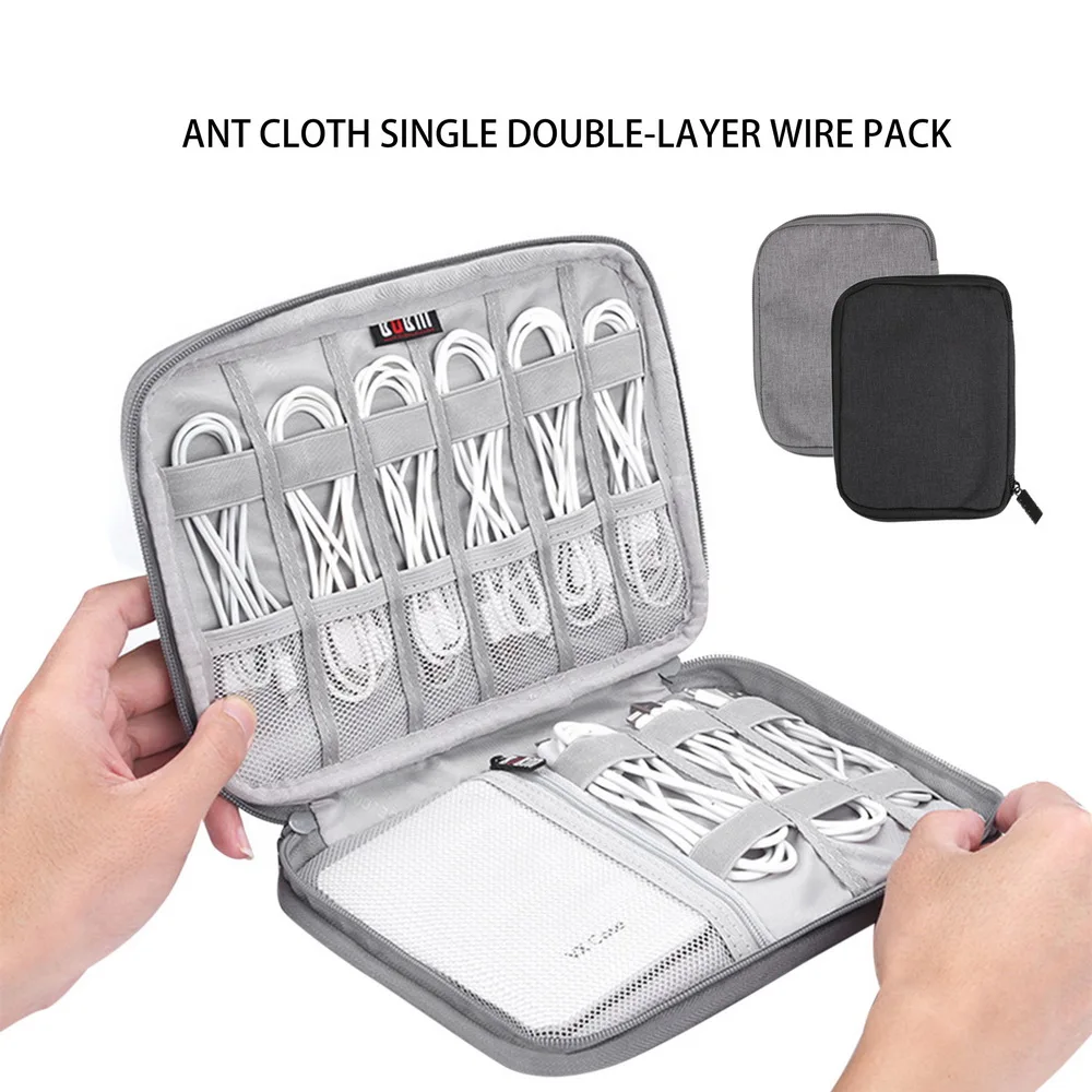 New Digital Storage Bag USB Data Cable Organizer Earphone Wire Bag Wire Pen Power Travel Kit Case Pouch Electronics Accessories
New Digital Storage Bag USB Data Cable Organizer Earphone Wire Bag Wire Pen Power Travel Kit Case Pouch Electronics Accessories