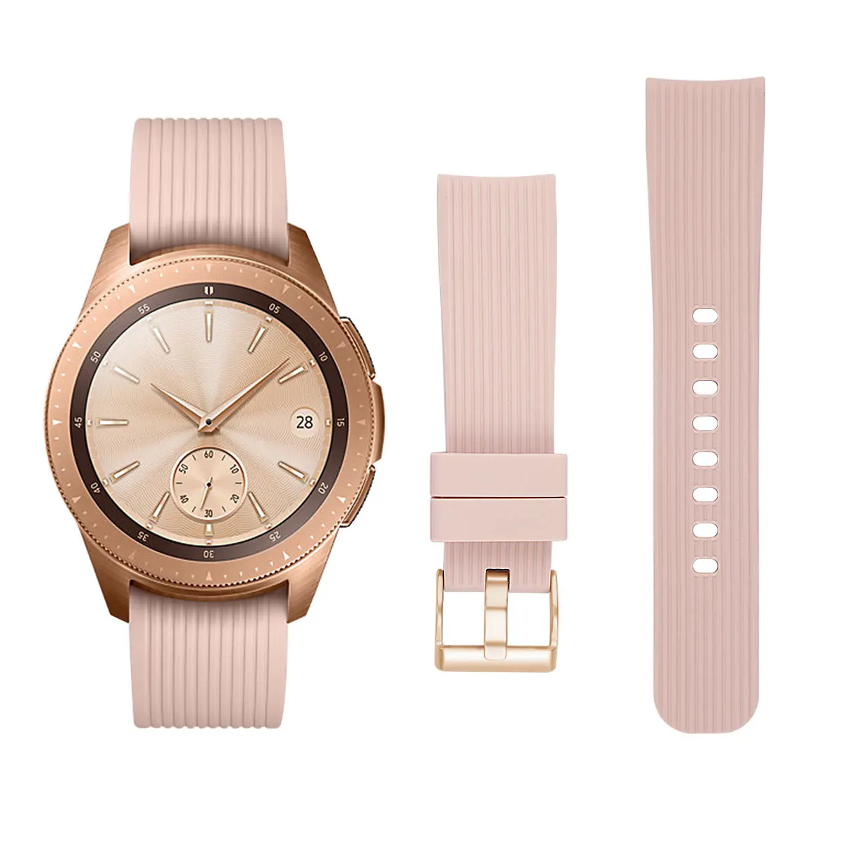 Watch Strap For Samsung Galaxy Band 42mm Soft Silicone Watchband Bracelet | Электроника