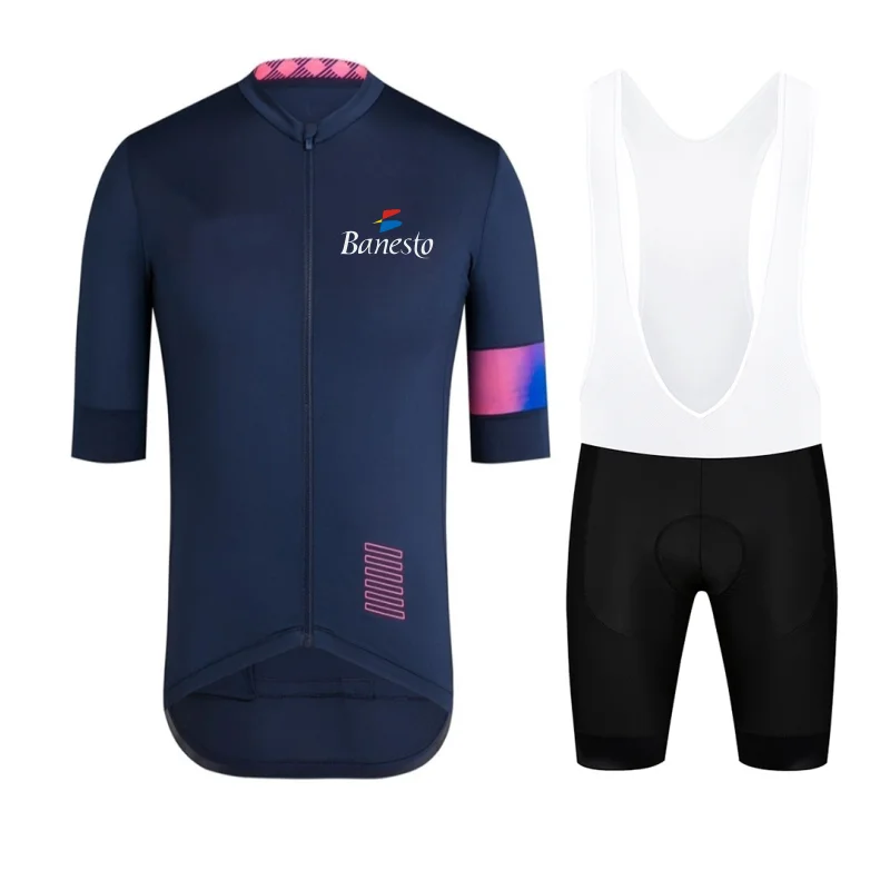 Banesto Cycling Jersey Set Breathable Bicycle Clothes Quick-Dry Riding Bike Clothes Shorts Sleeve Cycling Set Ropa ciclismo
Banesto Cycling Jersey Set Breathable Bicycle Clothes Quick-Dry Riding Bike Clothes Shorts Sleeve Cycling Set Ropa ciclismo