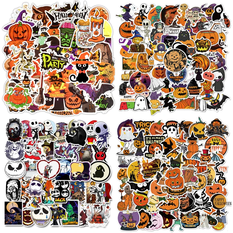 50PCS Halloween Theme Horror Stickers Mobile Phone DIY Diary Decoration For Sticker Luggage Laptop Refrigerator Toy Pegatinas F4
50PCS Halloween Theme Horror Stickers Mobile Phone DIY Diary Decoration For Sticker Luggage Laptop Refrigerator Toy Pegatinas F4