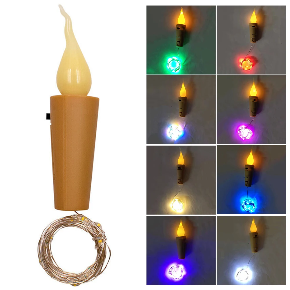 10 LED Wine Bottle Cork Lights DIY Cork Stopper Light String Wire Light W/candle Wine Bottle Colorful Fairy Mini String Lights
10 LED Wine Bottle Cork Lights DIY Cork Stopper Light String Wire Light W/candle Wine Bottle Colorful Fairy Mini String Lights
