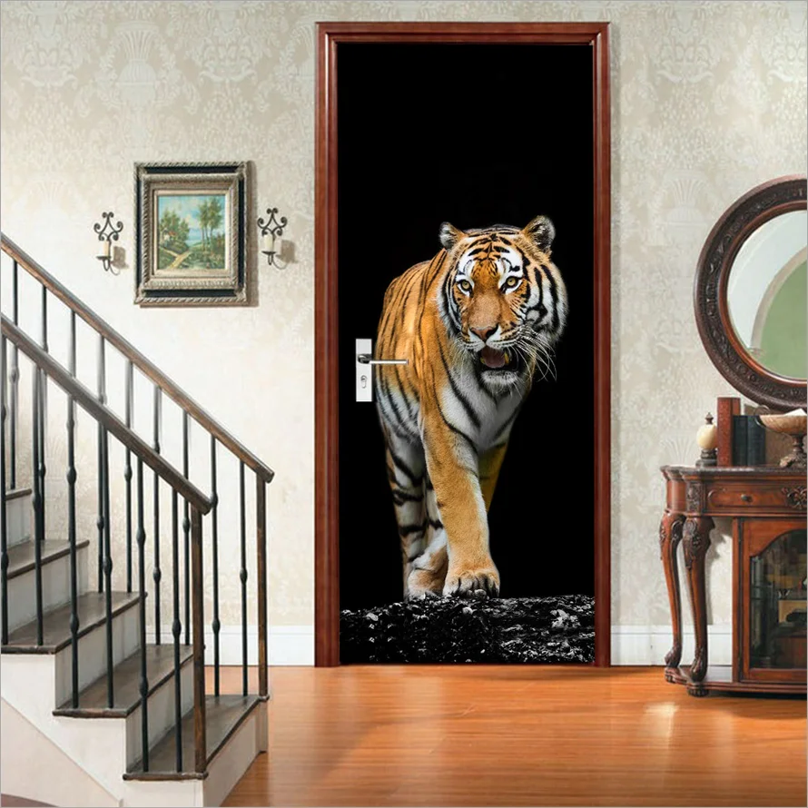 Animal Door Sticker Door 3D Wall Sticker Mural Wallpaper Poster Self Adhesive PVC DIY Removable Waterproof Door Decal Home Decor
Animal Door Sticker Door 3D Wall Sticker Mural Wallpaper Poster Self Adhesive PVC DIY Removable Waterproof Door Decal Home Decor