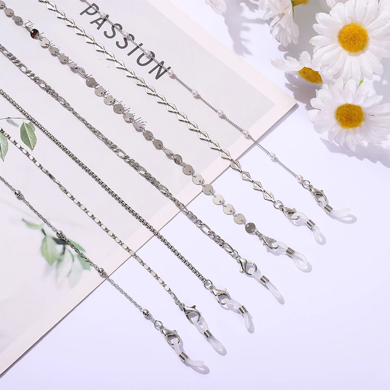 Fashion Anti Slip Metal Reading Glasses Chain for Women Sunglasses Cords Eyeglass Lanyard Hold Straps Gold Silver Black Necklace
Fashion Anti Slip Metal Reading Glasses Chain for Women Sunglasses Cords Eyeglass Lanyard Hold Straps Gold Silver Black Necklace