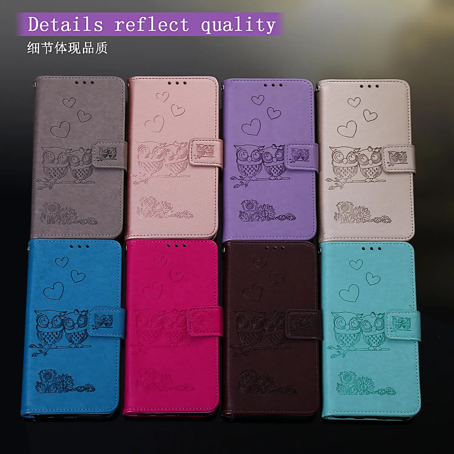Flip Leather Luxury Wallet Case for XIAOMI 8 9SE LITE CC9 REDMI NOTE 5 6 7 8 9PRO 5PLUS 8/8A K30 Card Slots CUTE Owl Pattern
Flip Leather Luxury Wallet Case for XIAOMI 8 9SE LITE CC9 REDMI NOTE 5 6 7 8 9PRO 5PLUS 8/8A K30 Card Slots CUTE Owl Pattern