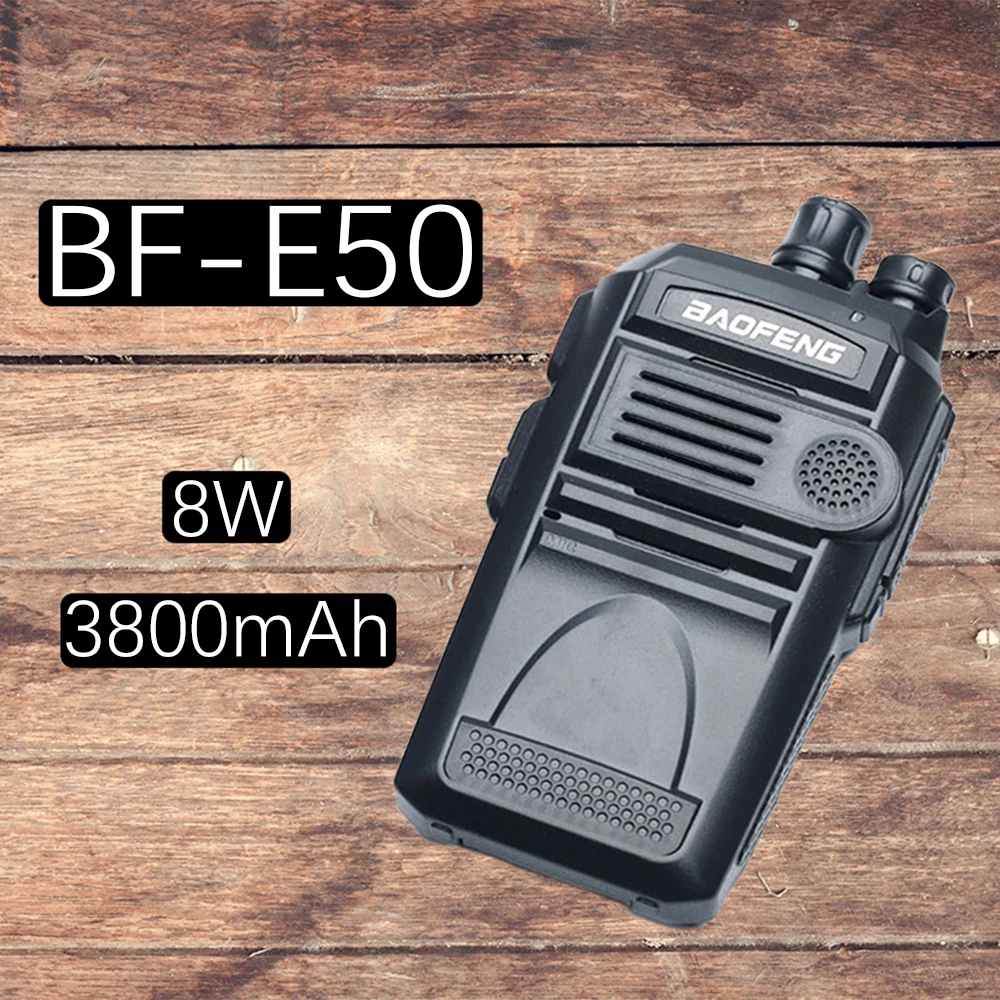 Two Way Radio Baofeng BF-E50 BFE50 Walkie Talkie PTT CB Ham Police Scanner Communicator Long Range for Hunting Trucker Camping
Two Way Radio Baofeng BF-E50 BFE50 Walkie Talkie PTT CB Ham Police Scanner Communicator Long Range for Hunting Trucker Camping