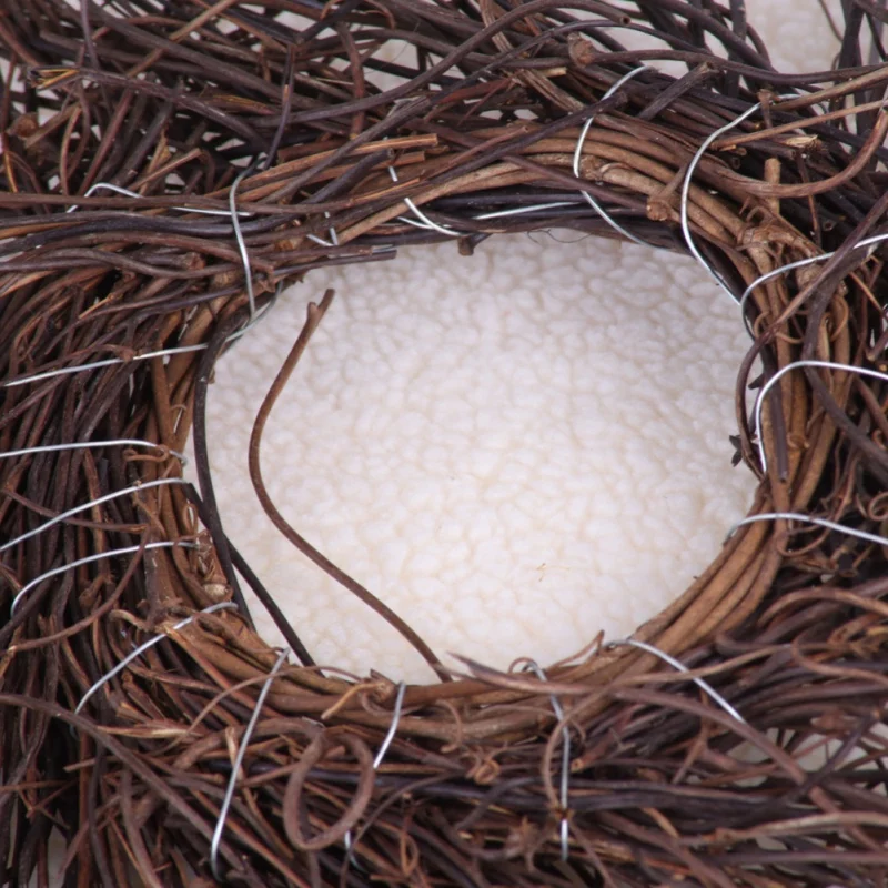 Wooden Rattan Weaving Bird's Nest Manual Grass Nest Simulation Bird's Nest Weaving Crafts Bird House For Egg Decoration 
Wooden Rattan Weaving Bird's Nest Manual Grass Nest Simulation Bird's Nest Weaving Crafts Bird House For Egg Decoration