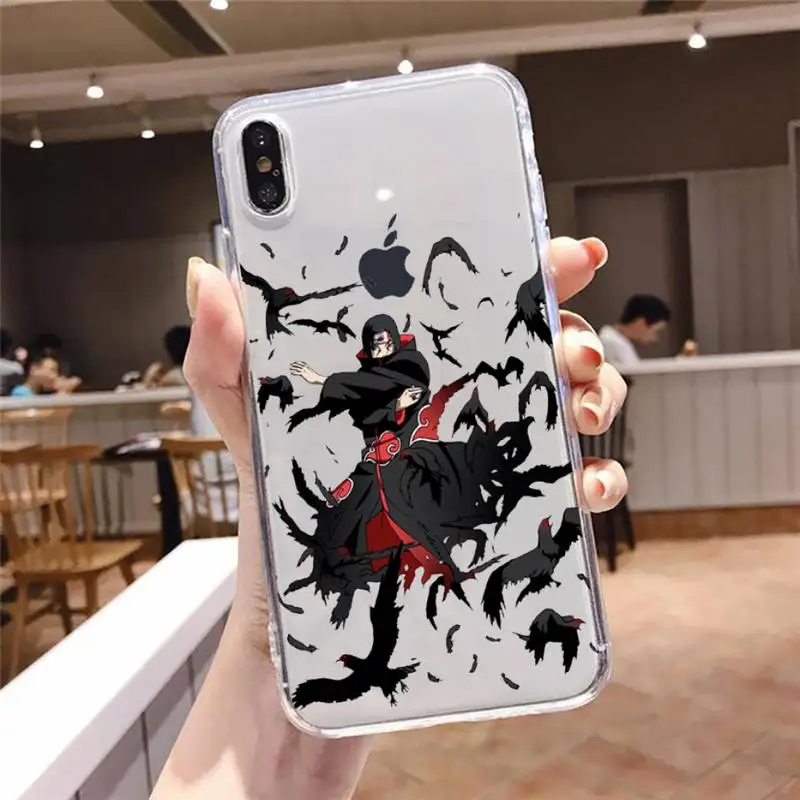 Anime Naruto Uzumaki Sasuke kakashi Cover Cartoon akatsuki Phone Case Transparent for iPhone 11 12 mini pro XS MAX 8 7 Plus X XR
Anime Naruto Uzumaki Sasuke kakashi Cover Cartoon akatsuki Phone Case Transparent for iPhone 11 12 mini pro XS MAX 8 7 Plus X XR