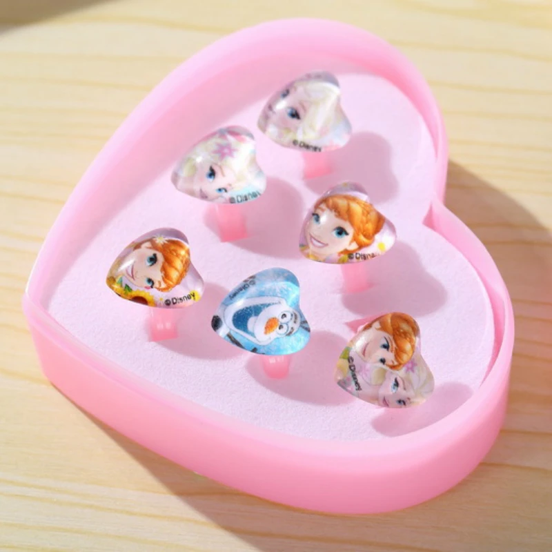 My Little Pony Ring Makeup Toys Anna Elsa Princess Sofia Belle Snow White Girls for Kids Set Horse Unciron Jewelry | Игрушки и хобби