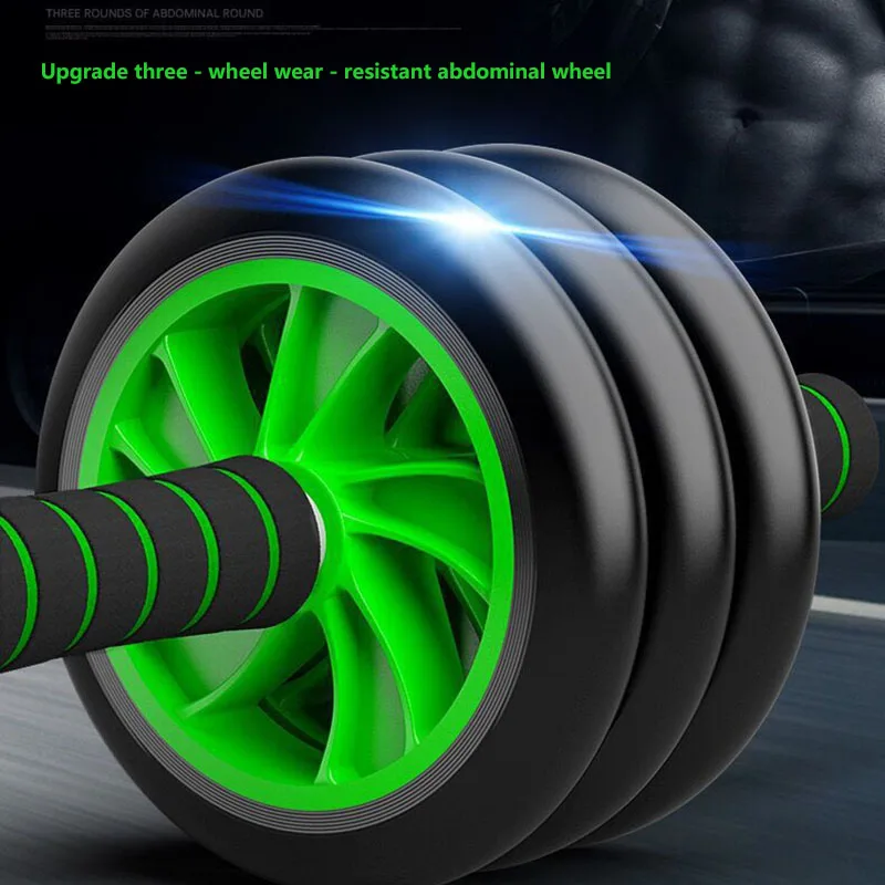 Three-Wheel Abdomen Wheel Abdominal Exercise Roller Fitness Equipment Gym Exercise Apparatus Non-Slip Abdominal Exercise Roller
Three-Wheel Abdomen Wheel Abdominal Exercise Roller Fitness Equipment Gym Exercise Apparatus Non-Slip Abdominal Exercise Roller