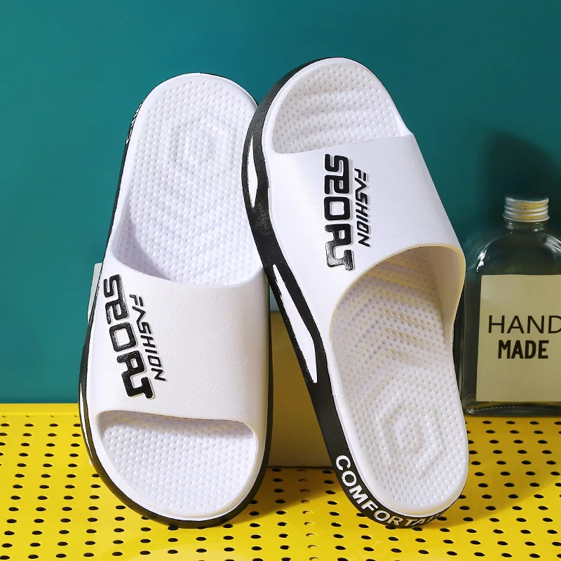 Summer Slides Women Home Slippers Fashion Letter Soft Bottom Floor Flat Sandals Casual Men Bathroom Slippers Couple Girl Shoes
Summer Slides Women Home Slippers Fashion Letter Soft Bottom Floor Flat Sandals Casual Men Bathroom Slippers Couple Girl Shoes