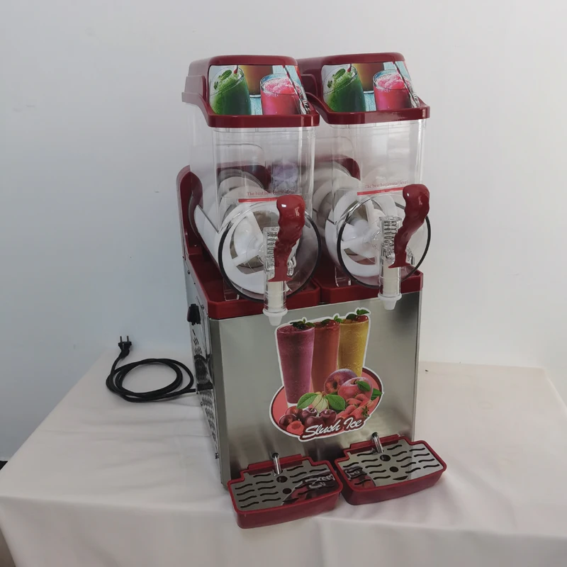 Double Tank Smoothie Machine Automatic Slushy Machine Commercial Snow Melting Machine 220V 110V
Double Tank Smoothie Machine Automatic Slushy Machine Commercial Snow Melting Machine 220V 110V