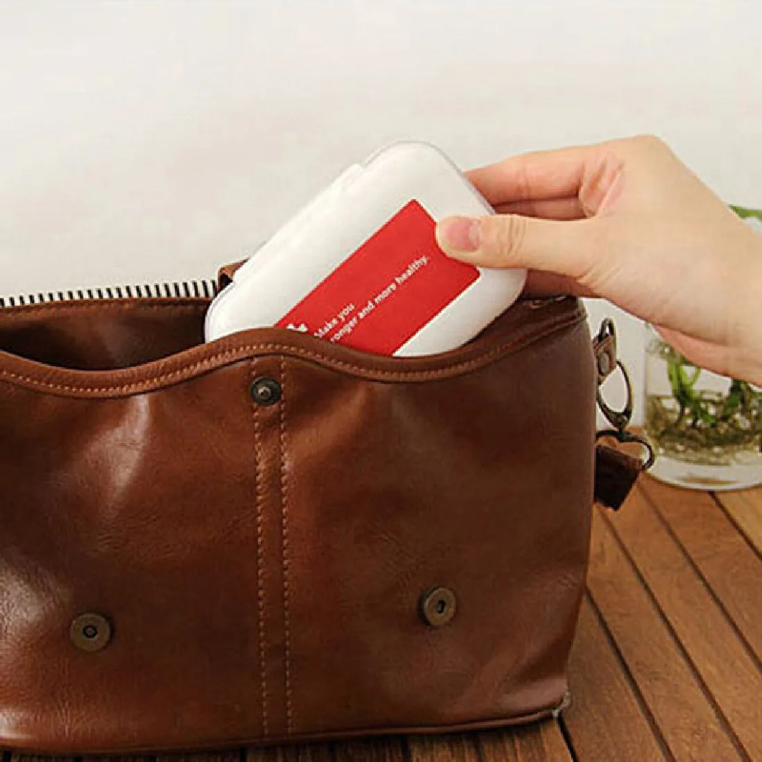Mini Vitamin Holder Medicine Drug Box Holder Pill Organizer Portable Weekly Pill Case
Mini Vitamin Holder Medicine Drug Box Holder Pill Organizer Portable Weekly Pill Case