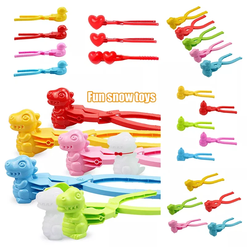 14 types Cute Train Shape Snowball Clip Snow Clay Ball Maker Creative Snowballs Mold Snow Shovel for Kids Outdoor Sports Toys 
14 types Cute Train Shape Snowball Clip Snow Clay Ball Maker Creative Snowballs Mold Snow Shovel for Kids Outdoor Sports Toys