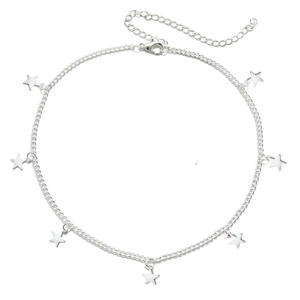Gold Color Star Party Women's Pendant Necklace Fashion Female Choker Necklaces Jewelry Simple Ladies Pentagon-Star Jewelry Gifts
Gold Color Star Party Women's Pendant Necklace Fashion Female Choker Necklaces Jewelry Simple Ladies Pentagon-Star Jewelry Gifts