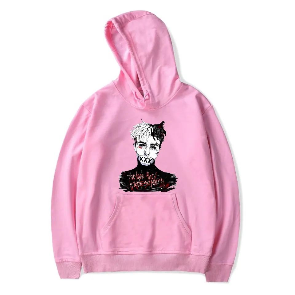 Printed men's and women's hooded pullover Harajuku warm loose street style casual youth autumn and winter tops
Printed men's and women's hooded pullover Harajuku warm loose street style casual youth autumn and winter tops
