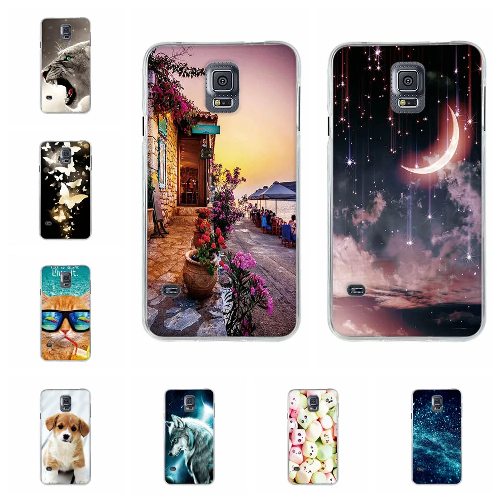Чехол для телефона Samsung Galaxy S5 S6 S7 G930 чехол из ТПУ SM G900 900F с рисунком G920 силиконовый