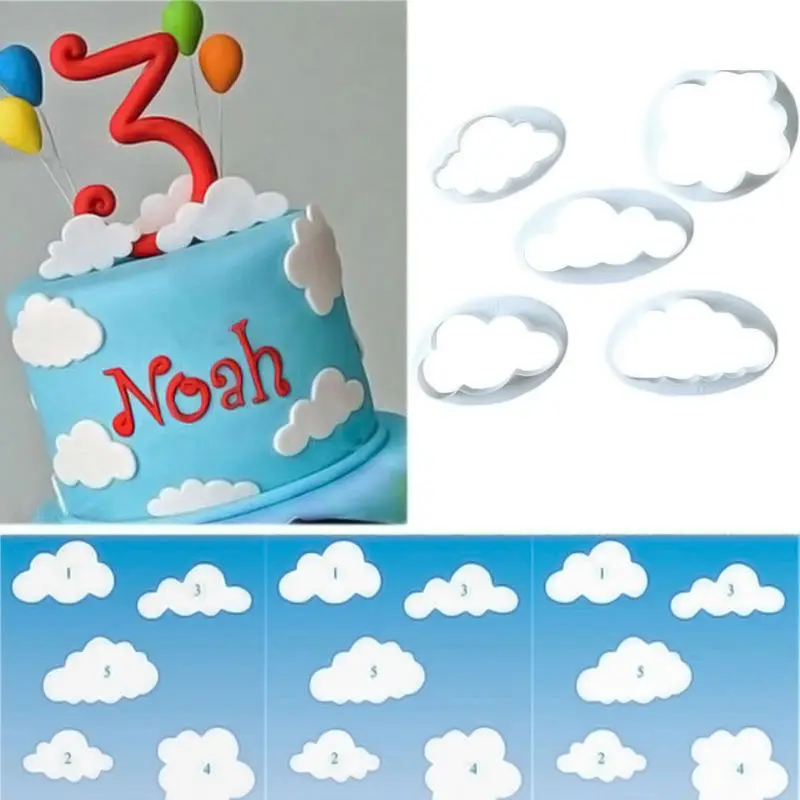 5 шт. 3D облако Пластик Fondant (сахарная) резак форма для выпечки тортов торт с мастикой «сделай сам» отделочных работ сахарные печенья набор из ...
5 шт. 3D облако Пластик Fondant (сахарная) резак форма для выпечки тортов торт с мастикой «сделай сам» отделочных работ сахарные печенья набор из ...